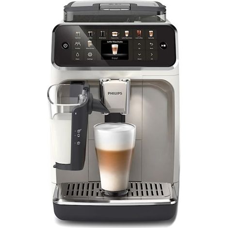 Machine à café automatique - PHILIPS - EP5543/90 - 20 boissons - Système de lait LatteGo - 15 bars de pression
