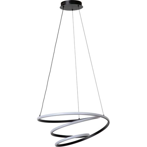 Lampe pendante moderne Espiral 40W noir - 78403/40/30 (1/3)