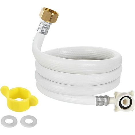 Tuyau d'admission en PVC pour machine à laver - Tuyau d'entrée d'eau - (1.5 Meters (5 Feet)) (1/5)