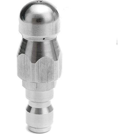 Buse de nettoyage rotative pour nettoyeur haute pression destinée au dragage des canalisations d'égout, argent (e)