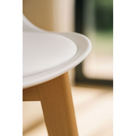Taburetes Cocina - Taburete Elytra - Blanco (1/5)