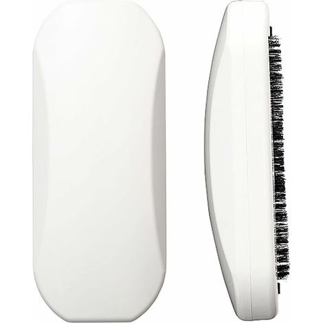 Ramasse Miette de Table Brosse, Blanc Handheld Tapis de Table de Balayeuse Brosse à Miettes, Multifonction Brosse Rouleau de Table, pour Le Nettoyage de Table Canapé Sol Tapis Peluches Miettes (1/5)