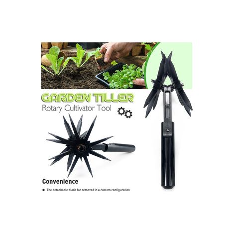 Aérateur de sol portatif à 3 dents – Outil de décompaction pour jardin – Retourne la terre sans effort manuel (1/5)