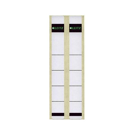 Ordnerrückenetikett schmal/kurz 23 x 192 mm (B x H) selbstklebend ohne Griffloch grau 10 Etik./Pack. (1/3)
