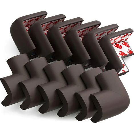 Protecteur de coin souple Coussin de sécurité pour bébé Tampons de coin pour meubles Protection de coin pour bébé Coussin de coin Protecteur de bord de table de sécurité Protecteur de bord pour bébé G (1/5)