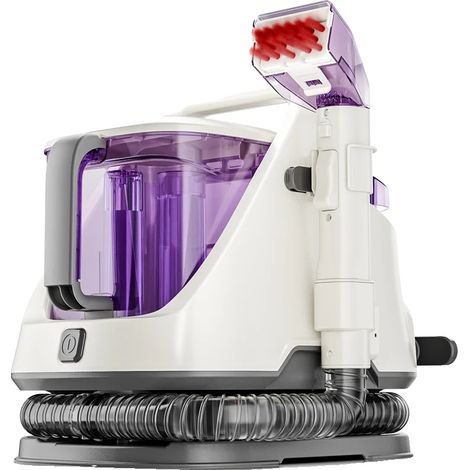 Aspirateur de tapis portable, machine multifonctionnelle, capacité de nettoyage en profondeur, BLANC, 220V (1/2)
