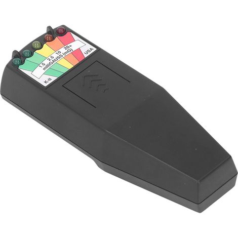 Détecteur de rayonnement EMF portatif, mesureur de champ magnétique 0-20mG, testeur de radiation pour intérieur et extérieur, sonde de champ électromagnétique portable. (1/5)