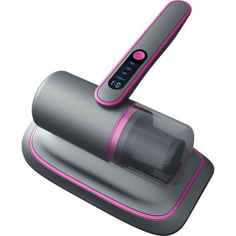 Aspirateur anti-acariens UV violet sans fil, forte aspiration pour literie canapé maison et animaux (1/5)