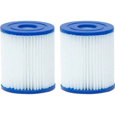 Lot de 2 cartouches filtrantes de type I pour piscine, de remplacement pour filtre de piscine 58093, pompe RX330, adaptées pour pompes filtrantes de 300 à 330 gal H (1/4)