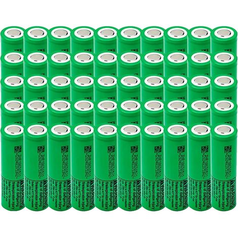Batería de litio, capacidad de 3500 mAh, tasa de descarga de 25 A, MJ1-50PCS (1/2)