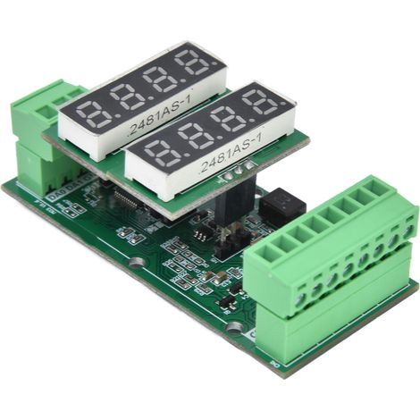 Module transmetteur de température à affichage numérique, carte de contrôle de thermostat 2K type WSM03‑02 (sans socle) (1/5)