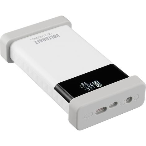 VOLTCRAFT UC-1C1A100W03 USB Ladegerät 100 W 1x USB-C®, 1x USB-A USB PD 3.0 Pure White