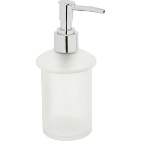 Ersatz-Seifenspender aus mattiertem Glas, Badezimmerzubehör