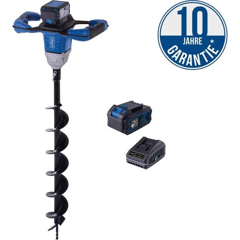 Scheppach 20V Akku Erdbohrer BC-EB100-X SET L 20V-IXES Akku & Ladegerät