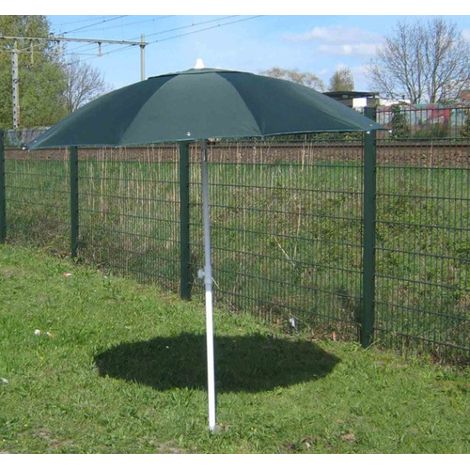 Sombrilla de soldadura CEPRO verde oliva Ø220 cm