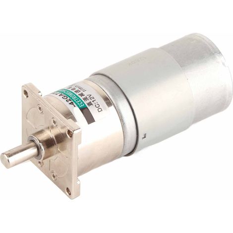 Moteur à engrenages DC Micro XD-42GA775, couple élevé, vitesse réglable avec support (300 tr/min, 12V) (1/5)