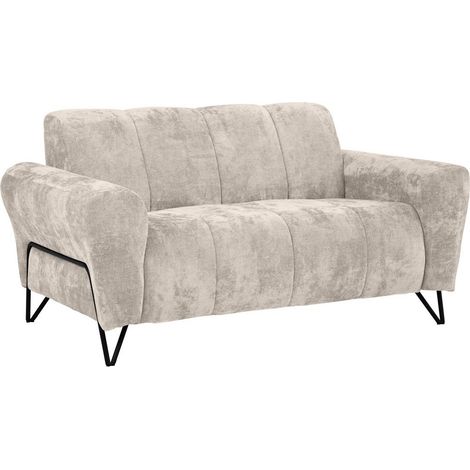 Sofá Avicava 102, Vega 02, 160x98x83cm, Tapiz, Patas: Metal (1/5)