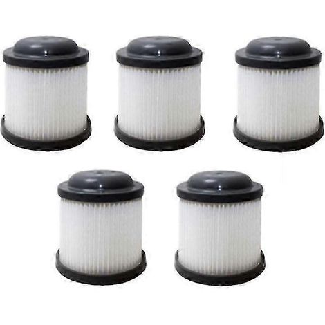 5 cartouches filtrantes HEPA VF90 compatibles avec les filtres accessoires pour aspirateur Black & Decker PVF110 PHV (1/5)