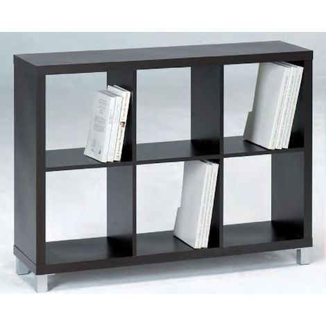 Estanteria Kubox 3x2 negro