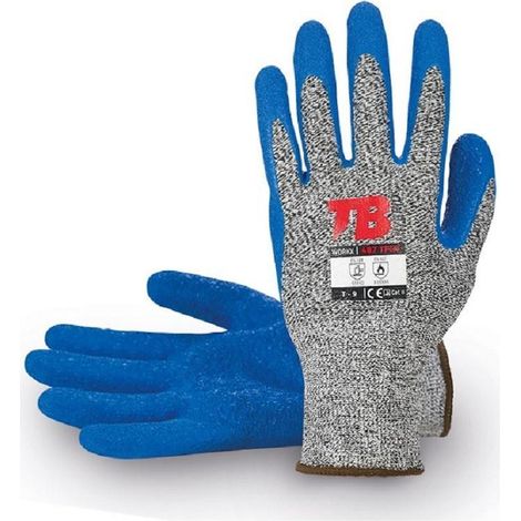 GUANTE ANTICORTE CRISTALERIA 487TFLN TALLA 8-10