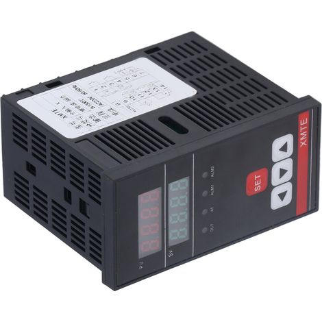 Thermostat numérique SSR RELAY AC220V, contrôleur de température intelligent réglable avec fixation par clip, régulateur à relais statique 25A/40A (1/5)