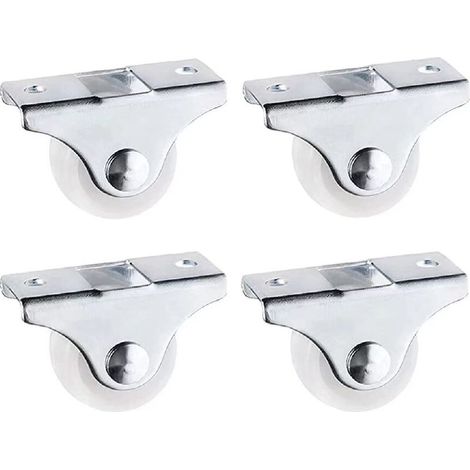 20 Pièces Petite roulettes pour meubles Roulettes directionnelles mini roulettes pour meubles pour Meubles Roulettes(vis non incluses) (1/5)