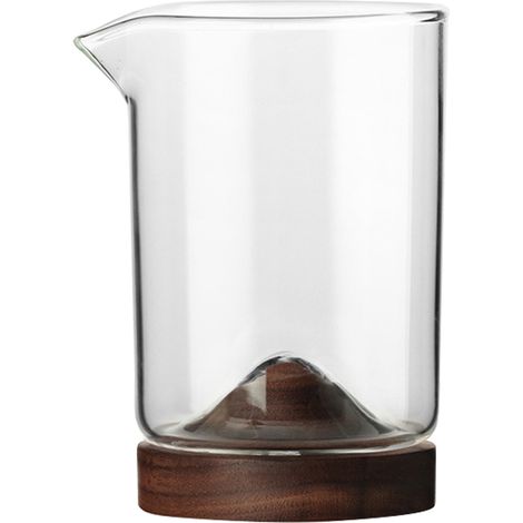Verre À Whisky - En Verre Borosilicate - Pour Whisky Café Thé - Lot De 13 Pièces Avec Support En Bois (1/5)