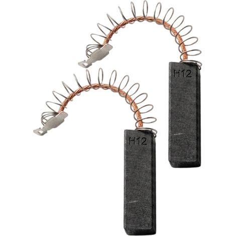 Balais de charbon pour lave-linge Bosch et Siemens (00605694) - 5 x 12 x 43 mm (1/3)