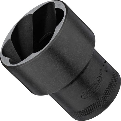 VIGOR Douille extracteur à rainures hélicoïdales 12,5 mm (1/2") carré creux, L 34 mm V3747 (1/3)