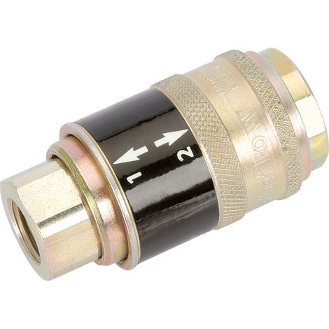 Draper Safeflow 1/4" BSP Female Parallel Air Line Coupling - Sold Loose (Model 41879)
