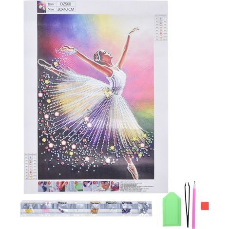 Tableau Diamant 5D à Créer Soi-Même, Décoration Murale pour Salon Chambre Bureau (1/5)