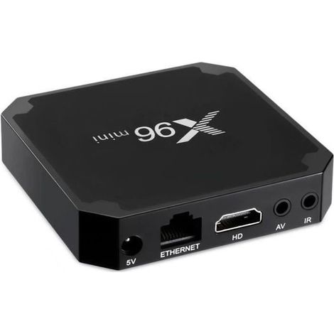 cadeau,TV Box Smart X96mini Android TV 4K HDR 2Go+16Go Amlogic S905W WiFi (1/4)