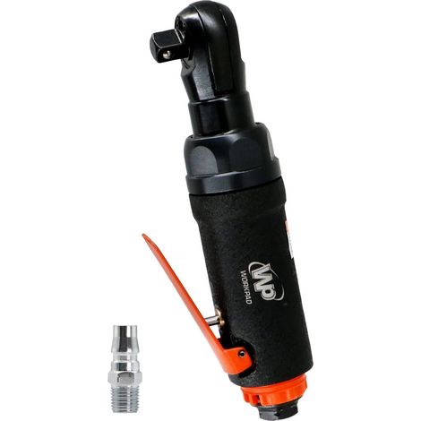 Tournevis à cliquet pneumatique 9,5 mm 3/8" Mini type 180 mm Poids léger 650 g Couple maximal 54 N.m avec sécurité à bille (1/5)