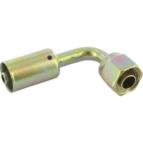 Racor para engastar 90掳 acero UNIVERSAL KL070574
