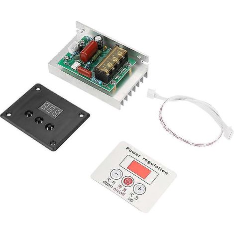 Elektronischer Drehzahlregler AC220V 8000W Hochleistungs-SCR-Drehzahlregler Motorsteuerung