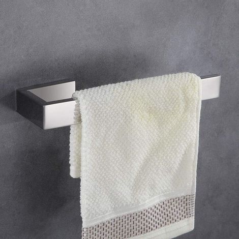 Anneau porte-serviettes Porte-serviettes 304 de Acier Inoxydable de montage surface brossée support de serviettes Accessoirs WC Salles de Bains (1/3)