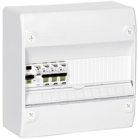 Vorverdrahteter Elektroverteiler, 1 Reihe, 13 Module, DOMOLEC AUTRES