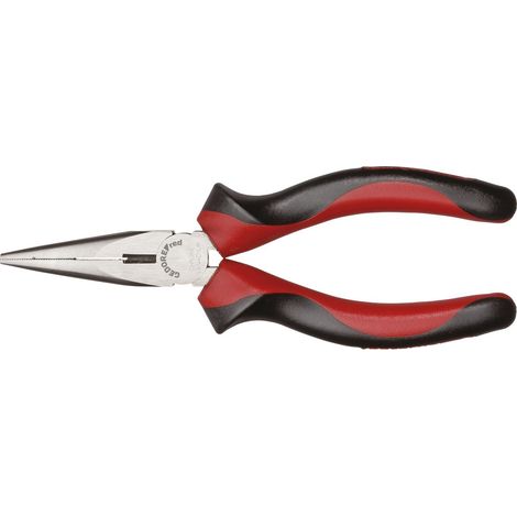 GEDORE RED 3301131 - Pince à becs plats droite L.160mm 2C-Handle , R28502160 (1/3)