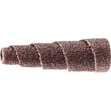 PFERD TOOLS POLIROLL PRK konische Schleifrollen Ø 12x35 mm Bohrung Ø 3 mm Korund A80 50 Stk (1/5)
