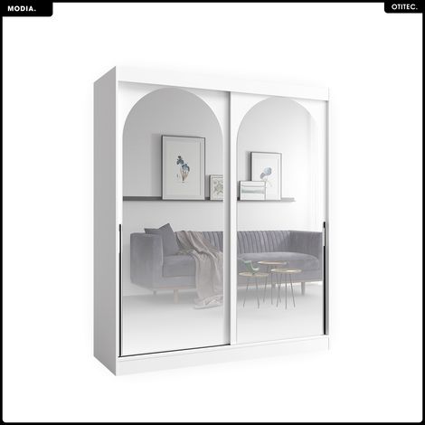 Armoire coulissante - L.180 x H.215 x P.65 - MODIA (1/4)