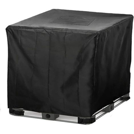 Bâche de réservoir d'eau, Bâche Couverture Réservoir IBC pour Cuve 600L, Capôt de Protection Container Citerne Eau, Anti-poussière Anti-UV Anti-Pluie (1/5)