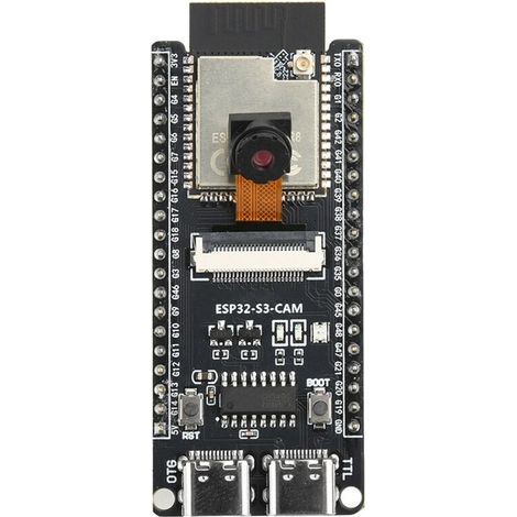 Geeignet für das ESP32-S3-CAM Entwicklungsboard, CH340 Kern Wi-Fi Bluetooth Kameramodul, integriert das ESP32-S3-N16R8 Modul.