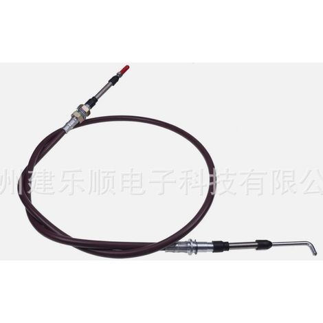 AT196338 throttle cable is compatible with Jhon Deere 310G, 310SG, 315SG, 410G, and 710G. Available now. (1/3)