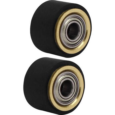 Rouleaux en silicone, 4mm x 10mm 14mm, 2 pièces pour machine à graver