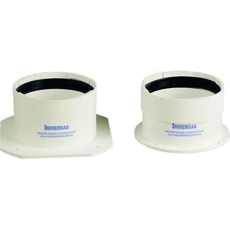 Kit tronchetti flangiati Ø80/80 per caldaie a condensazione - Immergas