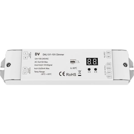 2 CH DALI 0/1-10V Dimmer (DT5) (1/3)