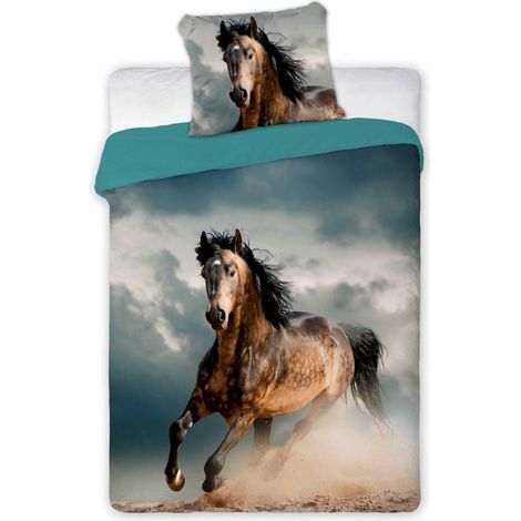 Juego de cama juvenil CON CABALLO 160X200 (1/3)