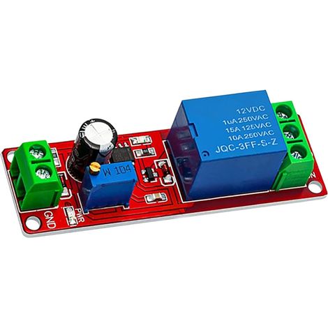 Module relais temporisé NE555 10 A 250 V CA, capacité de charge (1/5)