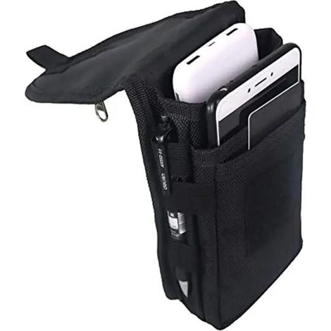 Pochette pour smartphone, pochette de ceinture à outils, étui pour téléphone portable, étui de téléphone, porte-outils, étui de transport tactique, pochette à boucle de ceinture, poche de tail