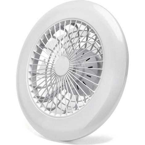 Lampadario Ventilatore da soffitto 60W illuminazione Led regolabile con telecomando Aigostar (1/5)